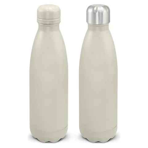 Mirage Powder Coated Vacuum Bottle in white
