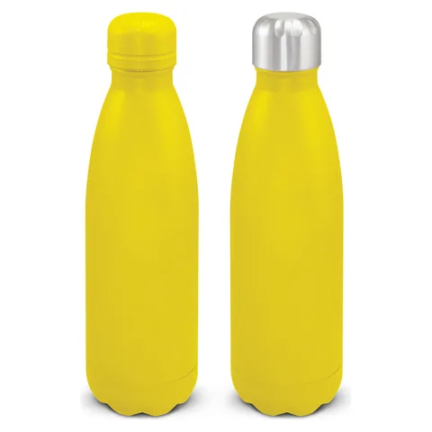 Mirage Powder Coated Vacuum Bottle yellow