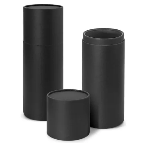 Drink Bottle Gift Tube - Large black
