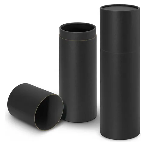 Drink Bottle Gift Tube - Small black