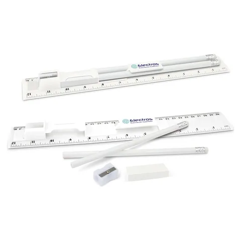 Stationery Set in white
