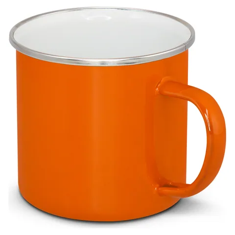 Bendigo Enamel Mug orange