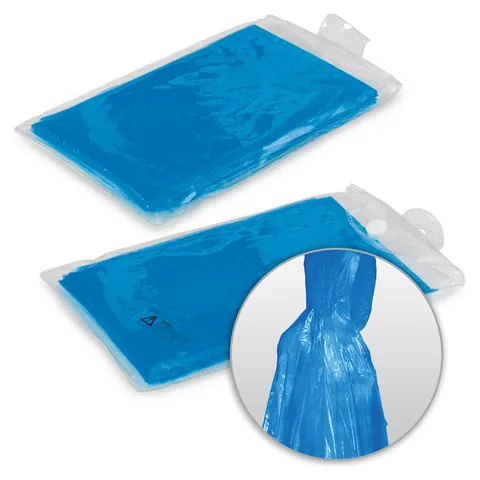 Emergency Poncho blue