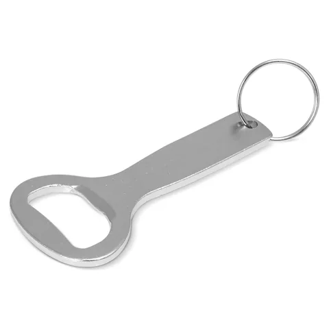 Bristol Bottle Opener Key Ring in silver