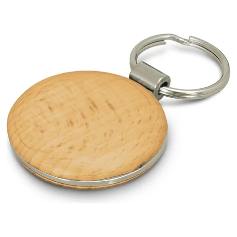 Echo Key Ring - Round in natural