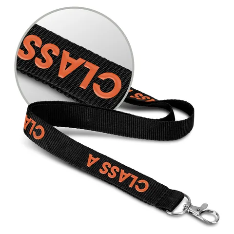 Soft Touch Logo Lanyard