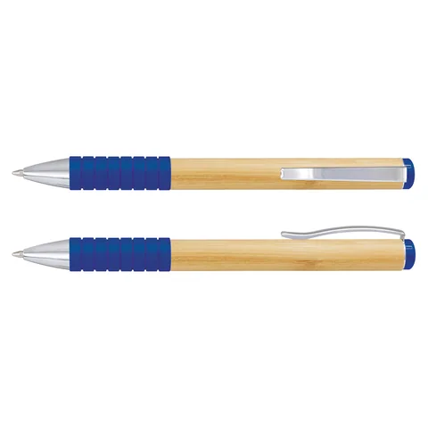 Bamboo Twist Pen blue