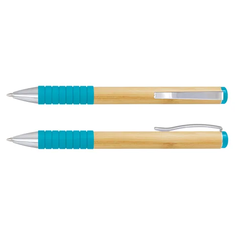 Bamboo Twist Pen lblue