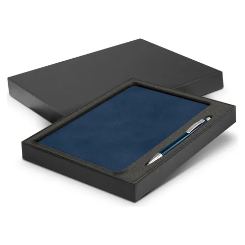 Demio Notebook and Pen Gift Set blue