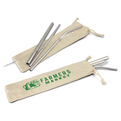 Stainless Steel Straw Set
