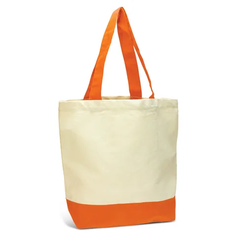 Sedona Canvas Tote Bag in orange