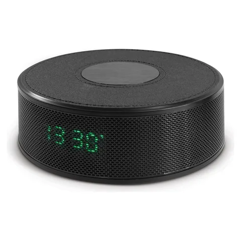 Zulu Speaker Wireless Charger in black