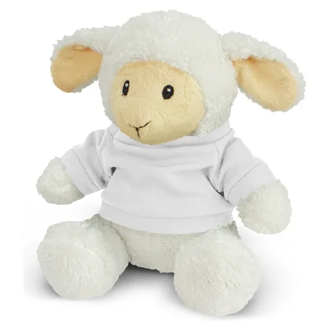 Lamb Plush Toy in white