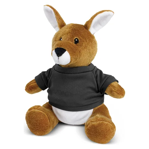 Kangaroo Plush Toy black