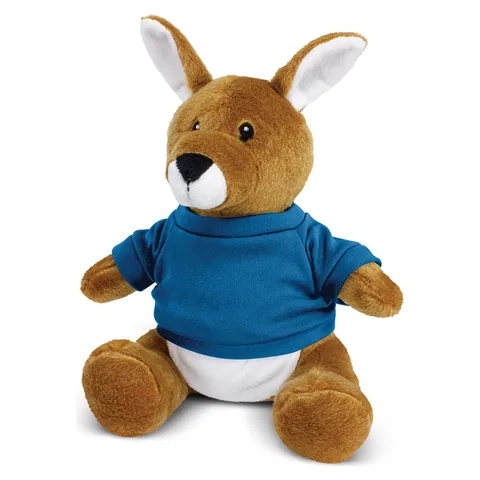 Kangaroo Plush Toy blue