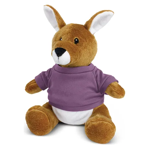 Kangaroo Plush Toy purple