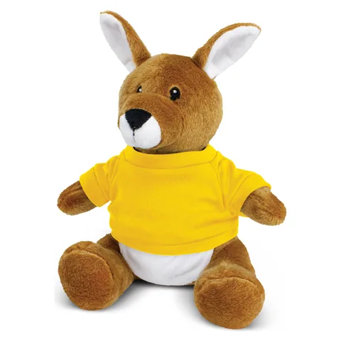 Kangaroo Plush Toy yellow