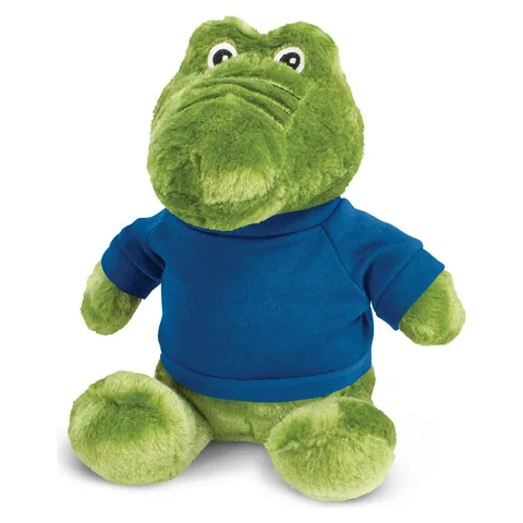 Crocodile Plush Toy blue