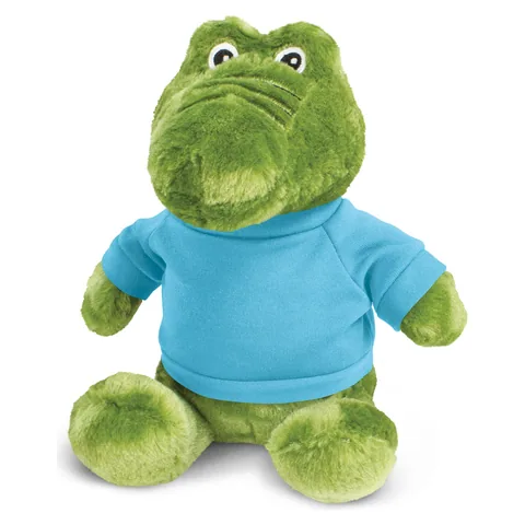 Crocodile Plush Toy lblue