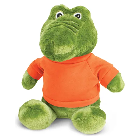 Crocodile Plush Toy orange