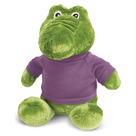 Crocodile Plush Toy purple