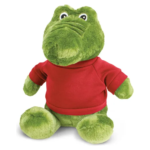 Crocodile Plush Toy red