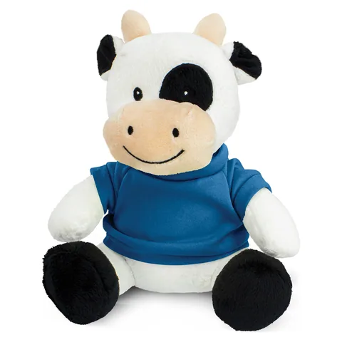 Cow Plush Toy blue