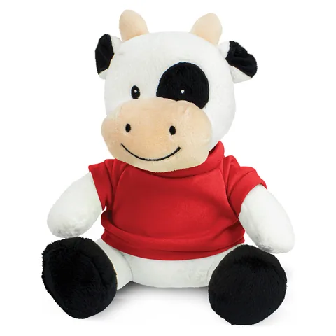Cow Plush Toy red