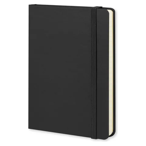 Moleskine Classic Hard Cover Notebook - Pocket in black