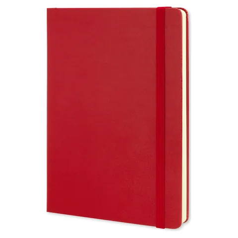 Moleskine Classic Hard Cover Notebook - Large red