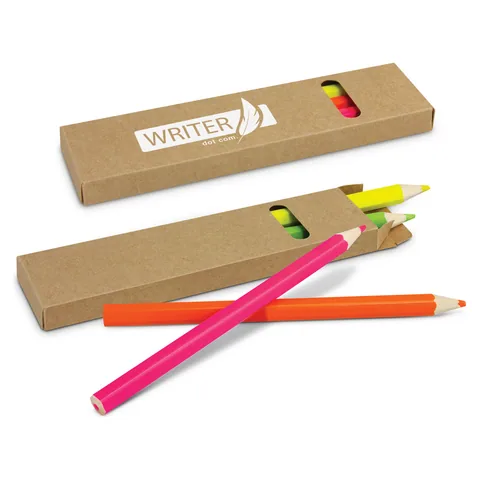 Highlighter Pencil Pack in natural