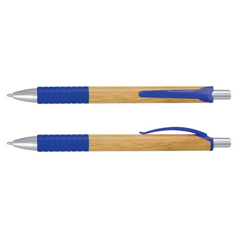 Trinity Bamboo Pen blue