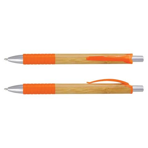 Trinity Bamboo Pen orange