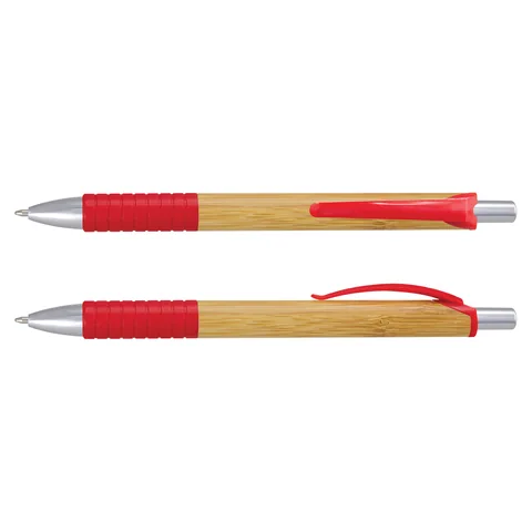 Trinity Bamboo Pen red