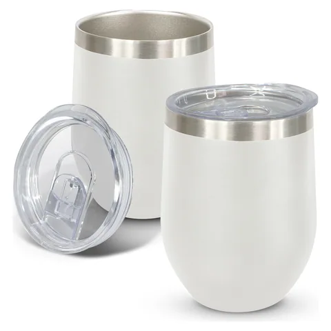 Cordia Vacuum Cup - Powder Coated white
