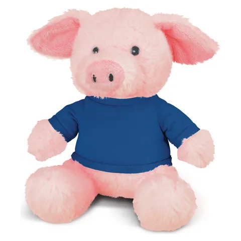 Pig Plush Toy blue