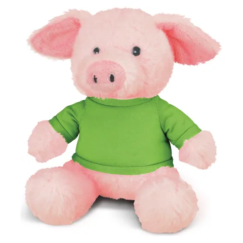 Pig Plush Toy green