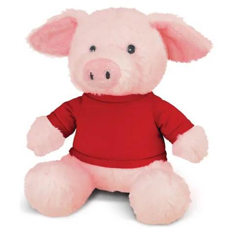 Pig Plush Toy red