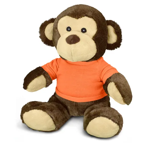 Monkey Plush Toy orange