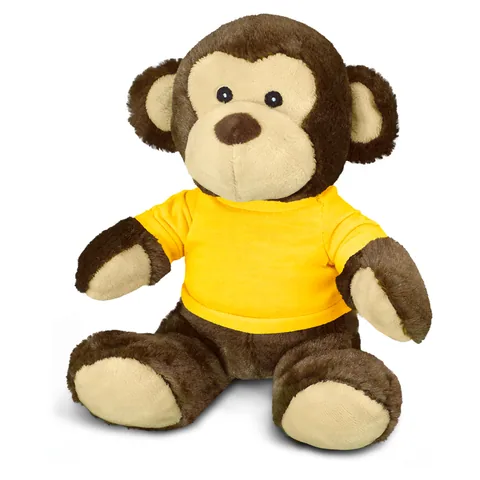 Monkey Plush Toy yellow