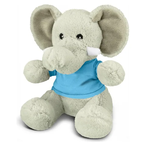 Elephant Plush Toy lblue