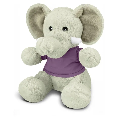 Elephant Plush Toy purple