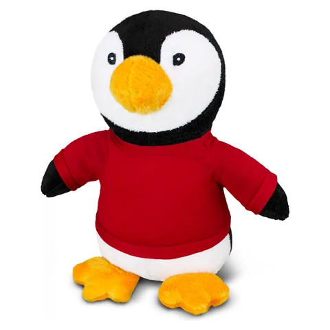 Penguin Plush Toy red