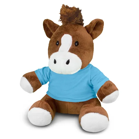 Horse Plush Toy lblue