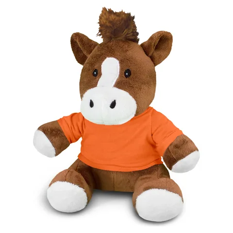 Horse Plush Toy orange