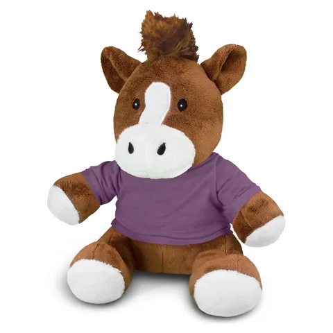 Horse Plush Toy purple