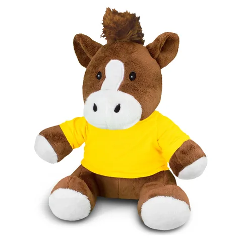 Horse Plush Toy yellow