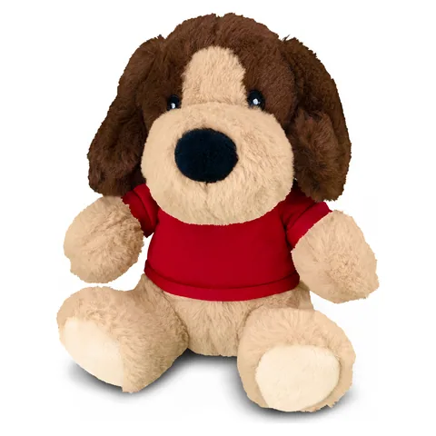 Dog Plush Toy red