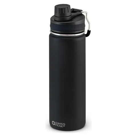 Swiss Peak Vacuum Bottle in black