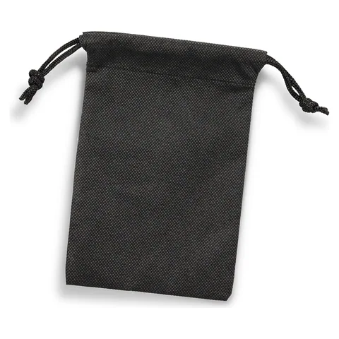 Drawstring Gift Bag - Small black